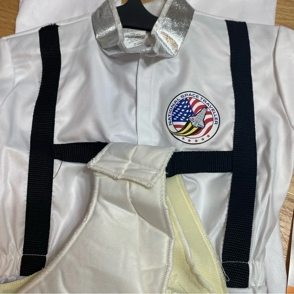 Astronaut Jumpsuit Costume NEW Kids Small Helmet Halloween Pretend Play Target - Picture 3 of 5
